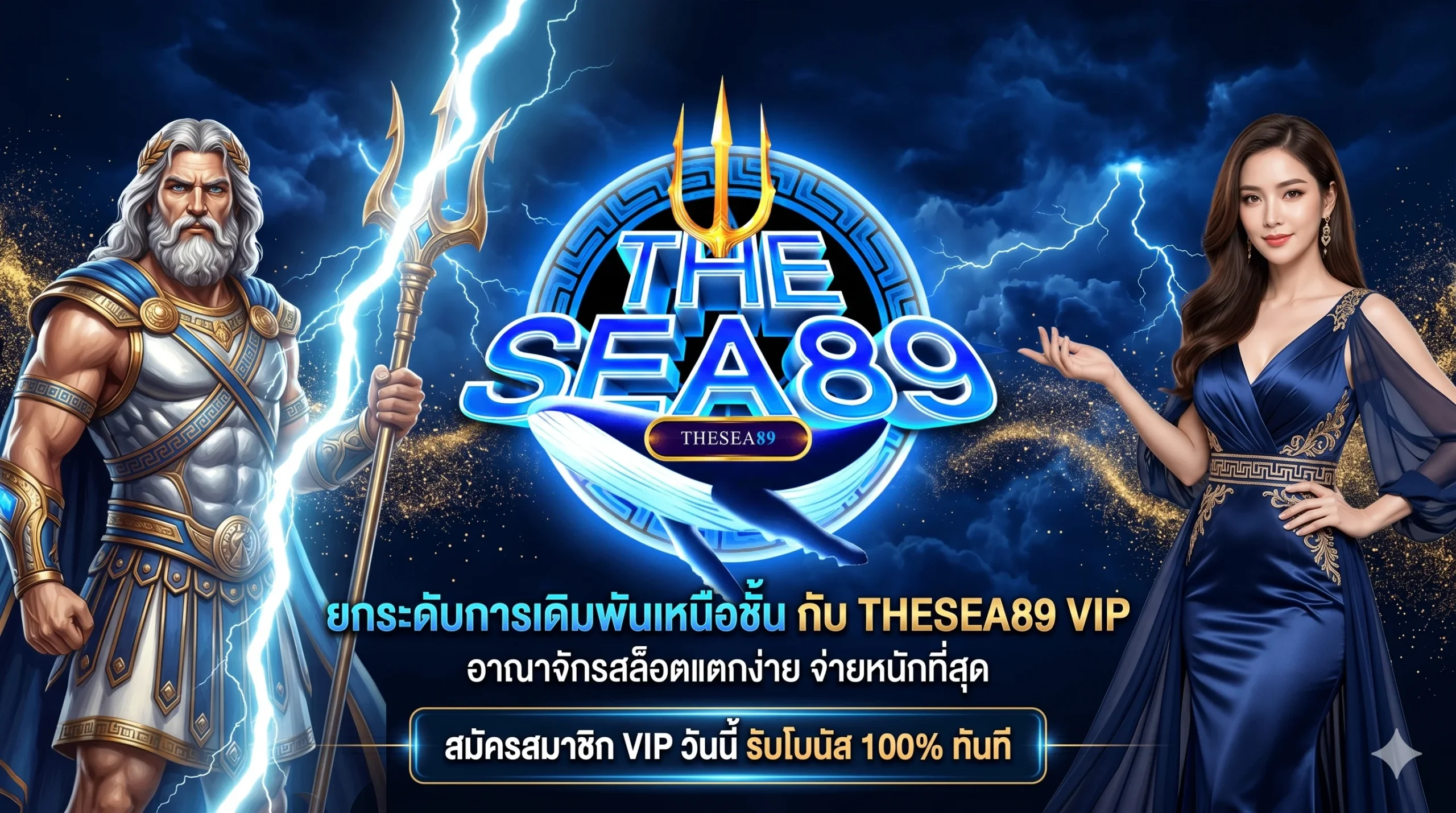 ทางเข้า THESEA89 VIP เว็บตรงสล็อตแตกง่าย บริการระดับพรีเมียม สมัครสมาชิกใหม่รับโบนัสฟรี